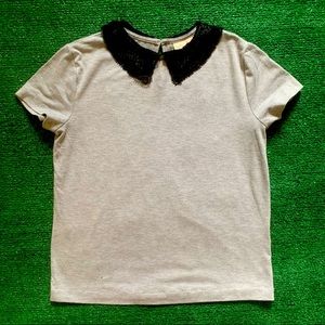 Super cute collared top